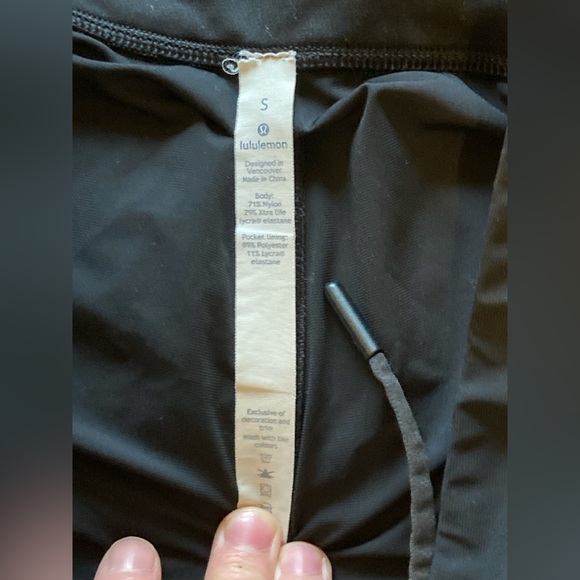 Lululemon Surge Jogger luxtreme Sweatpants Track Pants men’s Small Black - Picture 7 of 7